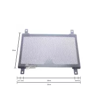 Protection de radiateur honda cb 650f / cbr 650f 2014-2016