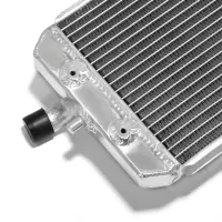 Radiateur aluminium pour yamaha xvs 1300 midnight star/classic/custom stryker 2007-2016