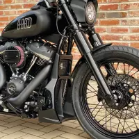 Cache radiateur softail m8 série "avenger" 2018-2024