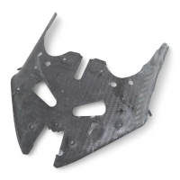 Cache sous tête de fourche carbone kawasaki zx6r 636 2024-