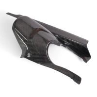 Lèche roue carbone avec guide chaine triumph trident 660 2021-