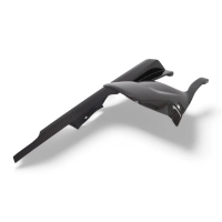 Lèche roue carbone avec guide chaine triumph trident 660 2021-