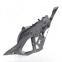 Flanc de carénage (partie inférieure) carbone kawasaki zx6r 636 2024-