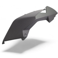 Paire de caches latéraux hauts carbone ktm rc8