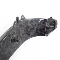 Tuyau d'entrée admission d'air carbone kawasaki ninja h2 2015-