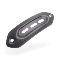 Cache ligne carbone ducati hyperstrada hypermotard 2013