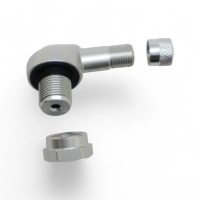 Valve coudée aluminium 11,3mm bmw honda kawasaki suzuki yamaha