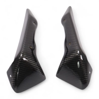 Paire de caches radiateur carbone mv agusta brutale