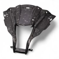 Cache central de tête de fourche carbone kawasaki zx10 2011-2015