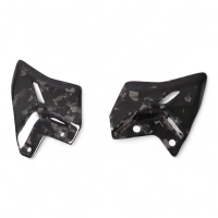 Repose pied carbone kawasaki z650 2017-