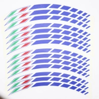 Iserets de jantes the doctor - couleur bleu