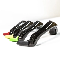 Paire de protection de leviers frein et embrayage carbone