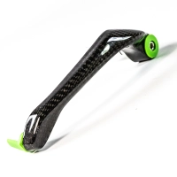 Paire de protection de leviers frein et embrayage carbone