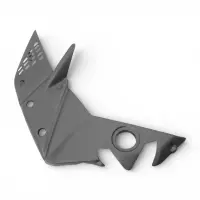 Paire de protections de cadre carbone z1000 2007-2009 z750  2007-2012 z750 r 2011-2012