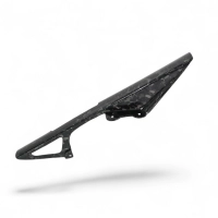 Guide chaine carbone kawasaki zx6r zx6 2005-2006