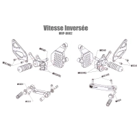 Commandes reculées mv parts ducati 749 999
