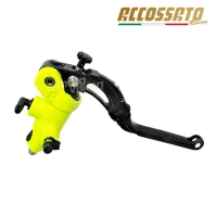 Maître cylindre de frein avant avec levier flip up accossato - aluminium forgé - 16x18 mm