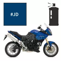 Peinture en spray triumph caspian blue pearl 1050 tiger 2006-2008