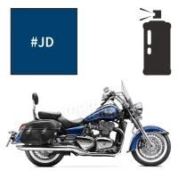 Peinture en spray triumph caspian blue pearl 1700 thunderbird lt 2014-2015