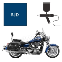 Peinture triumph caspian blue pearl 1700 thunderbird lt 2014-2015