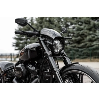 Carénage de phare softail m8 breakout fxbr fxbrs série "aggressor" 2018-2025