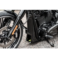 Cache radiateur softail m8 série "aggressor" 2018-2024