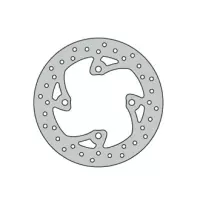 Disque de frein arrière type rond fe.k513