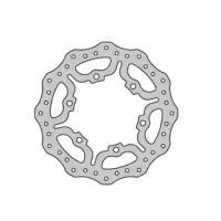 Disque de frein arrière type wave fe.k543v