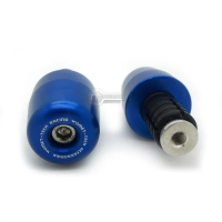 Paire d'embouts de guidon womettech universels 17-18mm en aluminium anodisé