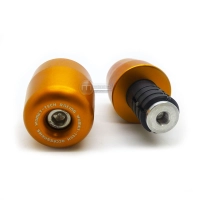 Paire d'embouts de guidon womettech universels 13-14mm en aluminium anodisé