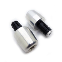 Paire d'embouts de guidon womettech universels 13-14mm en aluminium anodisé