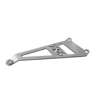 Support d'échappement en aluminium motoholders kawasaki zx6r 2009-2012