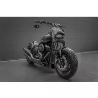 1991-2024 killer custom "back saver" guidon mega avec barre en t incliné 6"