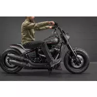 1991-2024 killer custom "back saver" guidon mega avec barre en t incliné 10"