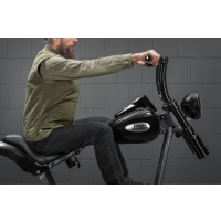 Softail fat boy flfb/s flstf/b « killer bull » 2" guidon 8" de haut