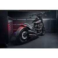 1991-2024 killer custom "back saver" guidon mega avec barre en t incliné 6"