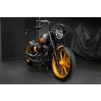 Softail slim flsl fls/s "monarch" 2" guidon 10" de haut