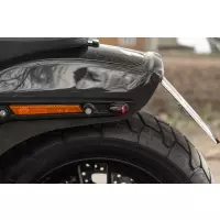 Combo feu arrière/clignotant led « task force » pour entretoises de garde-boue softail