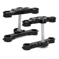 2018-2025 m8 softail kit triple arbre incliné à 4 degrés slim flsl