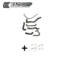 Kit complet durites silicones + collier eazigrip kawasaki zx6r 2009-2018