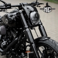 Kit caches fourche killer custom harley davidson softaill fxsb breakout 2013-2017