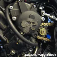 Lot de protections moteur gb racing yamaha yzf1000 r1 2007- 2008