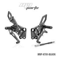 Commande reculée mv parts ktm 125/200/390 duke 2011-2017