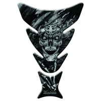 Protège réservoir autocollant tête de mort