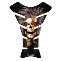 Protège réservoir autocollant tête de mort