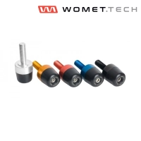 Paire d'embouts de guidon womettech pour bmw s1000rr