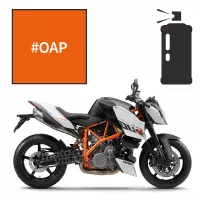 Peinture en spray adrenaline orange pearl ktm 990 super duke r 2008-2010