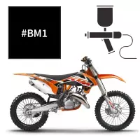 Peinture noir mat ktm sx 125 150 200 250 sx-f 250 350 450