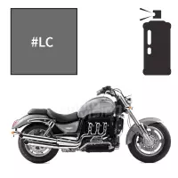 Peinture en spray triumph graphite 2300 rocket iii 2005-2006 