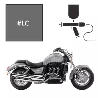 Peinture triumph graphite 2300 rocket iii 2005-2006